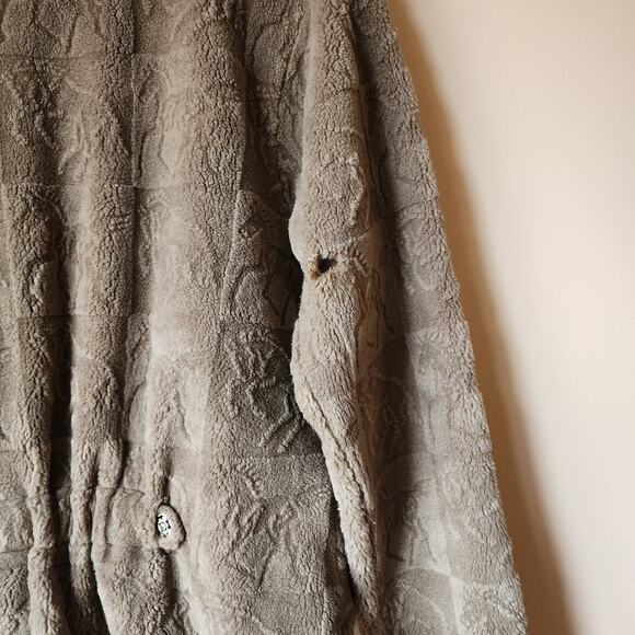 On Course Kerrits Jacket Womens Size L Fleece Horse Print Equestrian USA Made - Picture 8 of 12